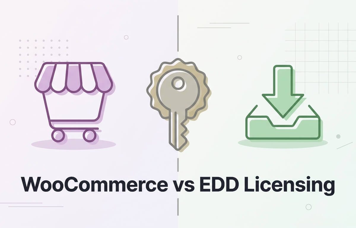 WooCommerce vs Easy Digital Downloads licensing